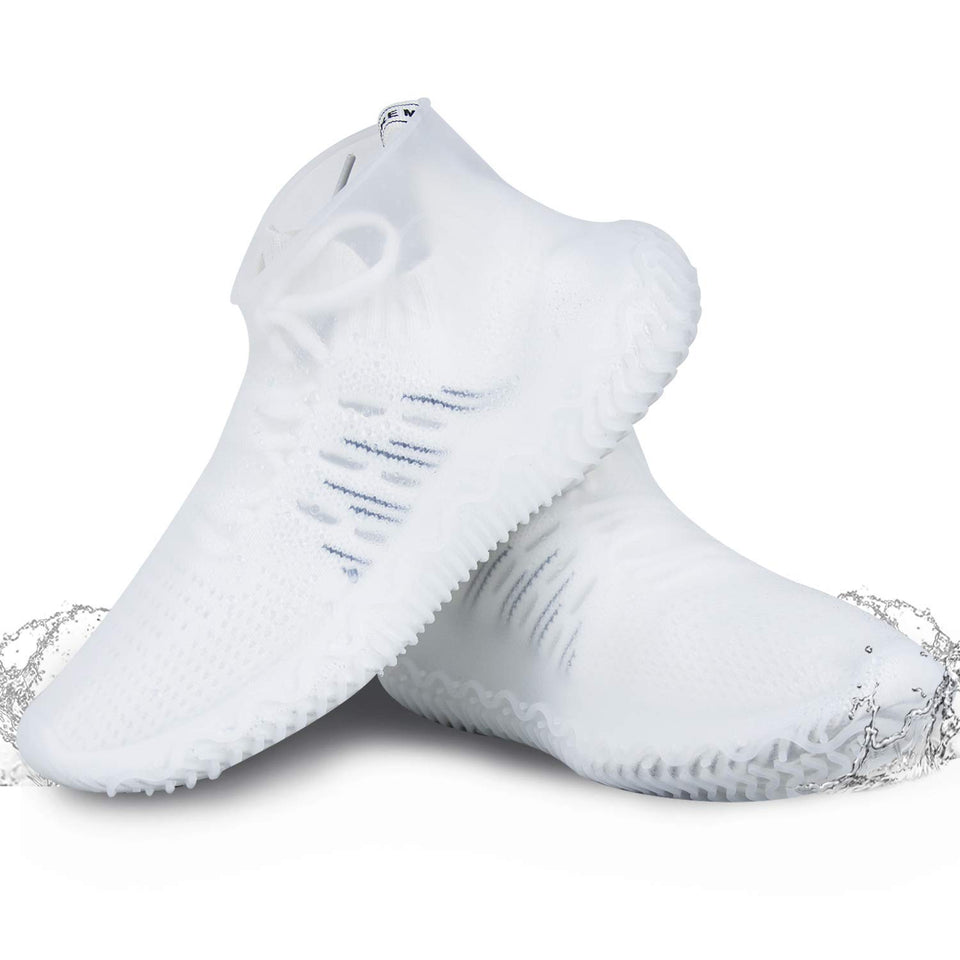 Cheelom Cubierta del Zapato Impermeable Portátil Lluvia Nieve Protección contra el Barro Ducha de Lluvia Contramedida de Lluvia Aplicable a Adultos y niños